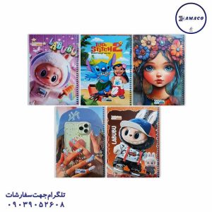 عکس دفتر فنری دفتر 100 خطی فانتزی فنری نت لاین