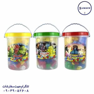 عکس اسباب بازی های عمومی لگو سطلی کد 5007 شادی