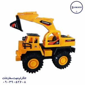 عکس اسباب بازی های پسرانه بیل مکانیکی بزرگ سانی تراک سانی