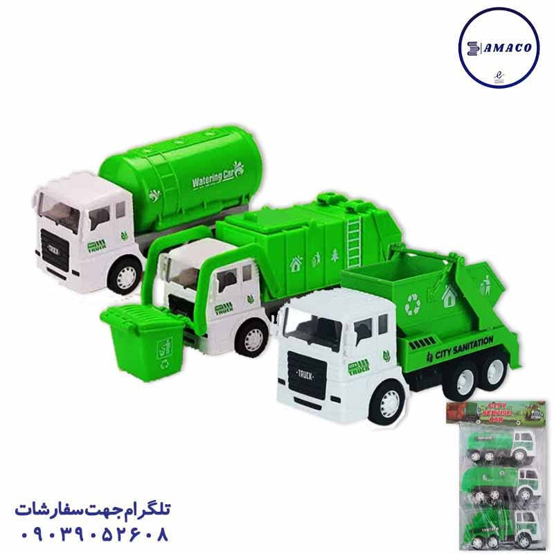 خرید ست خدمات شهری 3 عددی کد 8071 عکس اسباب بازی های پسرانه ست خدمات شهری 3 عددی کد 8071