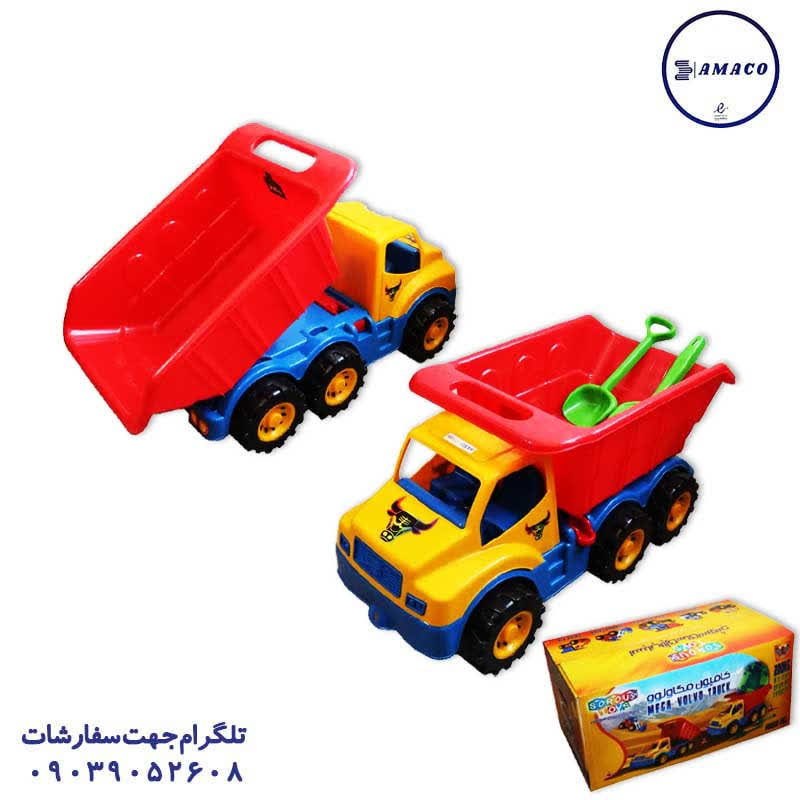 عکس اسباب بازی های پسرانه ماشین مگا ولوو 200 کیلو