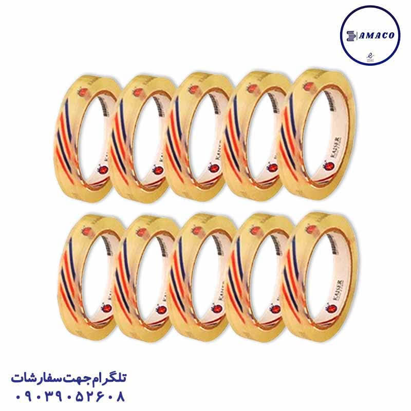 خرید چسب 72 یارد کد 106 کایزر عکس جسب 2 طرفه چسب 72 یارد کد 106 کایزر