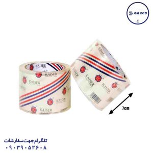 عکس انواع چسب چسب 90 یارد 7 سانت کد 107 کایزر