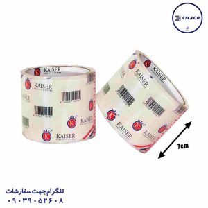 عکس چسب نواری چسب 40 یارد 7 سانت کد 108 کایزر