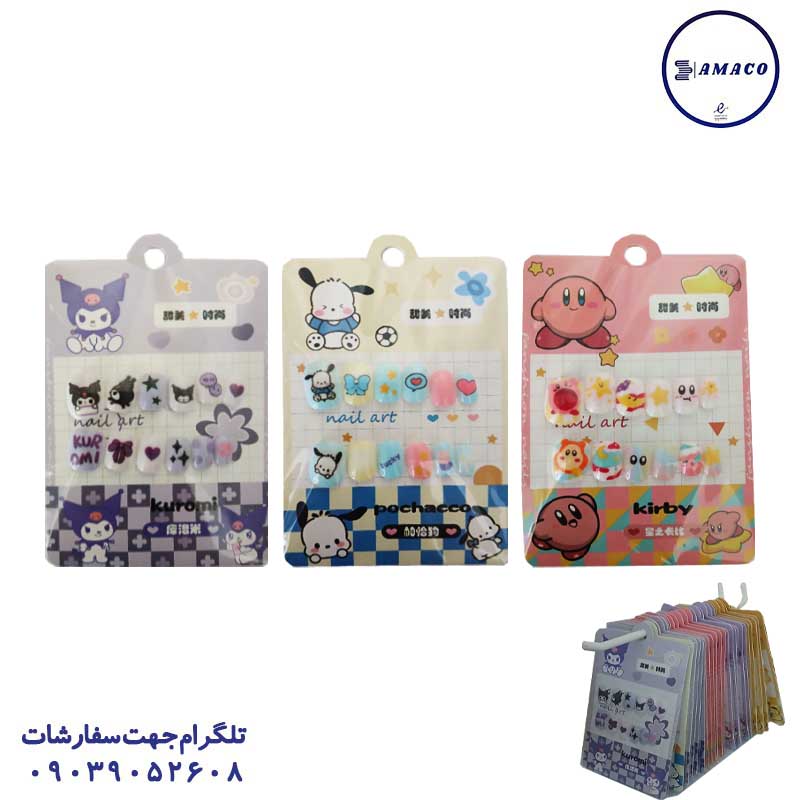 خرید ناخن فانتزی کد 022 (48) عکس تحریر فانتزی ناخن فانتزی کد 022 (48)