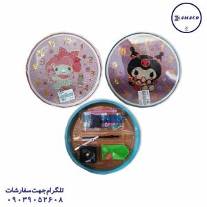 عکس تحریر فانتزی نقاشی الماسی ساعتی گرد بزرگ کد 666