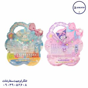 عکس تحریر فانتزی ست مانیکور طرح کرومی کد 21027