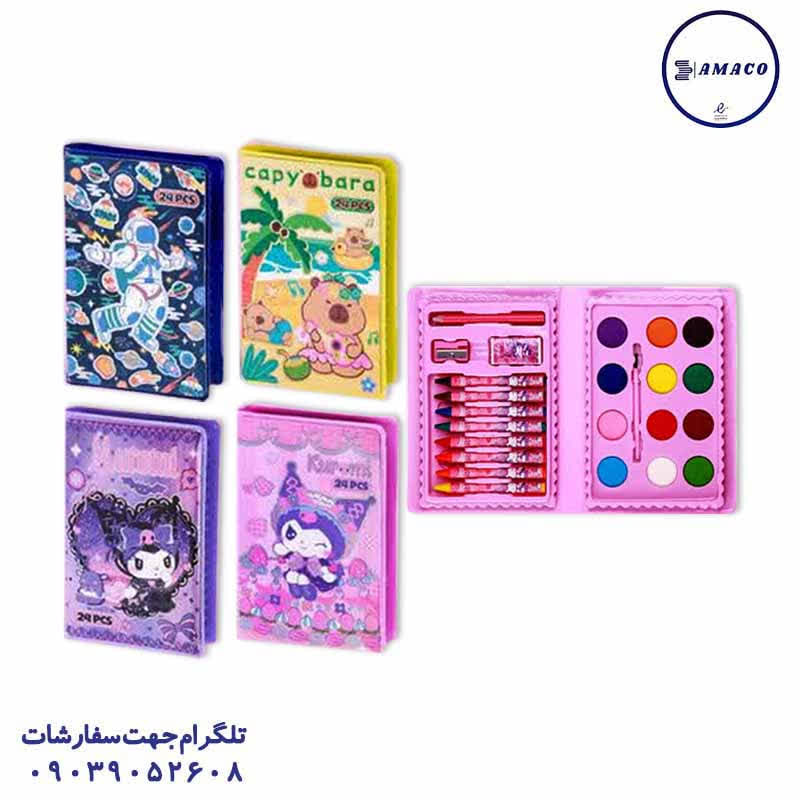 خرید ست تحریر 24 تکه کد 250201 عکس تحریر فانتزی ست تحریر 24 تکه کد 250201