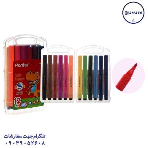 عکس ماژیک ماژیک نقاشی 12 رنگ پنتر