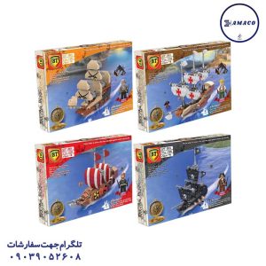 عکس اسباب بازی های عمومی لگو کشتی 4 مدل کد 7011 بی تی