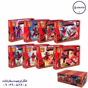 عکس بازی فکری لگو شخصیت ددپول 8 مدل کد 209 بی تی