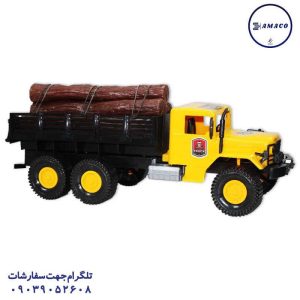 عکس اسباب بازی های پسرانه تریلی حمل چوب