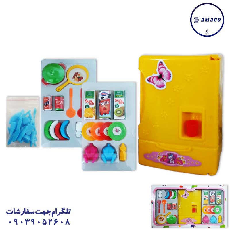 خرید ست یخچال جعبه ای پونی عکس اسباب بازی های دخترانه ست یخچال جعبه ای پونی