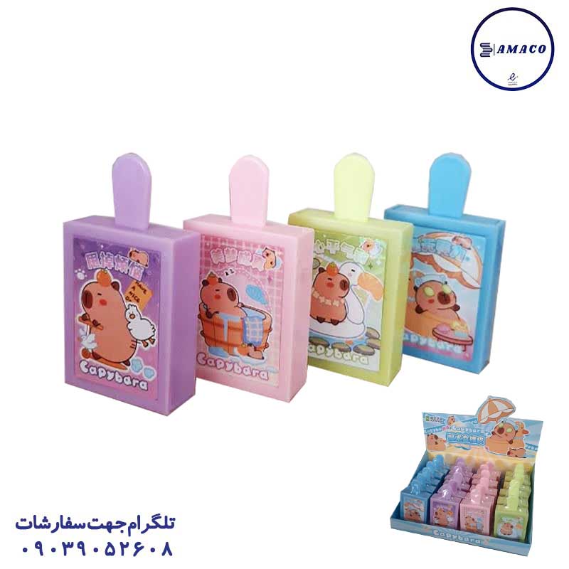 خرید پاکن جادویی طرح بستنی 7601 عکس پاک کن فانتزی پاکن جادویی طرح بستنی 7601