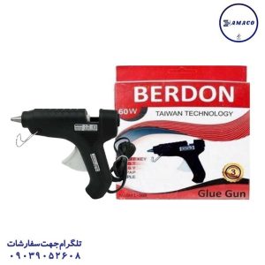 عکس چسب حرارتی تفنگ حرارتی بزرگ 60 وات کلیددار کد 369 بردون