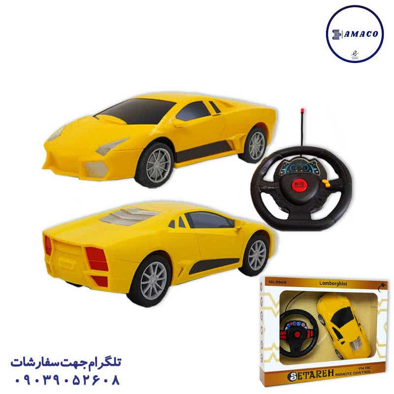 خرید ماشین کنترلی لامبورگینی کد 8868 عکس اسباب بازی های پسرانه ماشین کنترلی لامبورگینی کد 8868