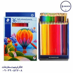 عکس مدادرنگی مداد رنگی 36 مقوا استدلر