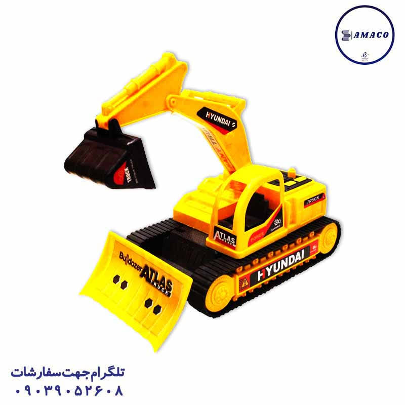خرید بولدوزر اطلس عکس اسباب بازی های پسرانه بولدوزر اطلس