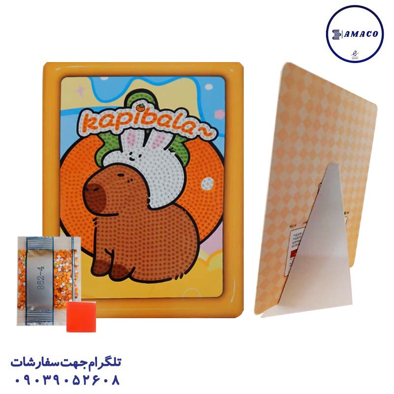 خرید نقاشی الماسی تک برگ جعبه ای کد 9116 عکس تحریر فانتزی نقاشی الماسی تک برگ جعبه ای کد 9116