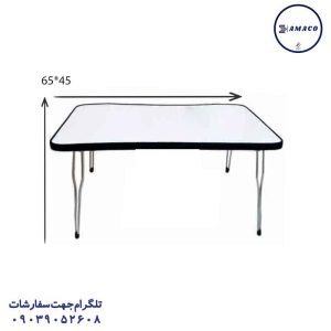 عکس تخته وایت برد / میز تحریر میز تحریر وایت بردی 45*65