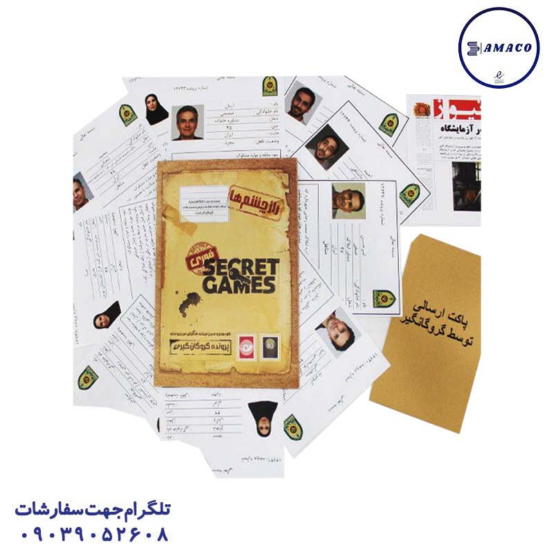 خرید پرونده راز چشم ها مختاپوس عکس بازی فکری پرونده راز چشم ها مختاپوس