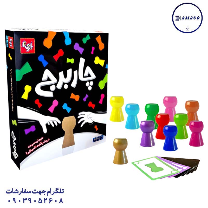 خرید چاربرج بازیتا عکس بازی فکری چاربرج بازیتا