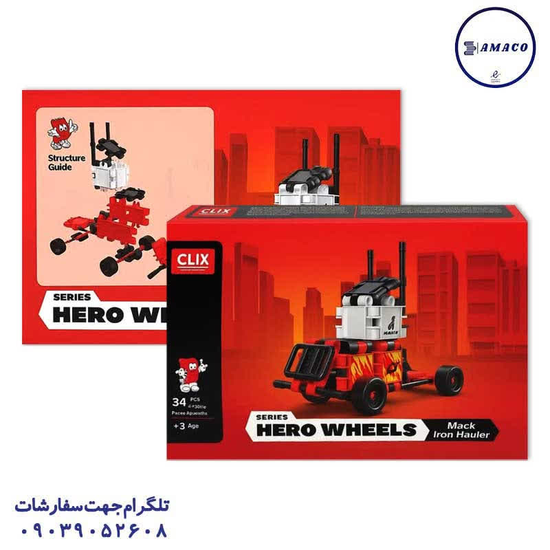 خرید کلیکس مدل ماک 34 قطعه عکس اسباب بازی های عمومی کلیکس مدل ماک 34 قطعه