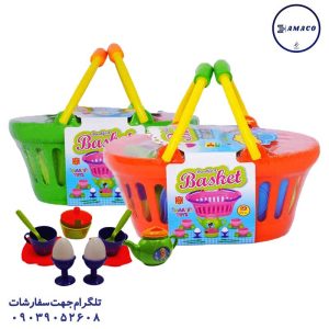 عکس اسباب بازی های دخترانه ست سبد صبحانه شریفی