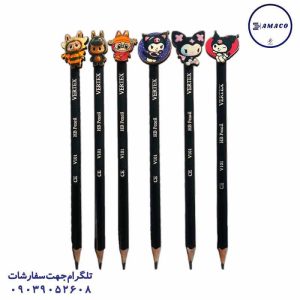 عکس نوشت افزار مداد ورتکس