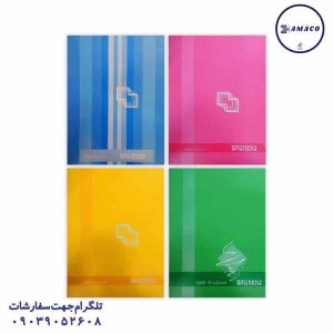 عکس دفتر دفتر 40 دو خط وزیری معمولی