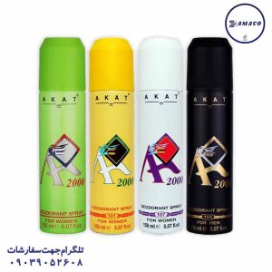 عکس ملزومات اداری اسپری بدن اکات