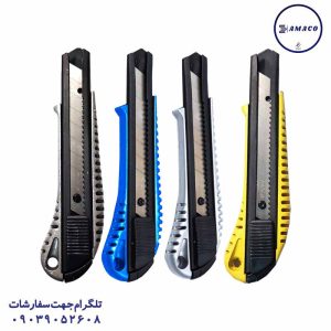 عکس ملزومات اداری کاتر فلزی بزرگ 18 میل اعلا TOYO