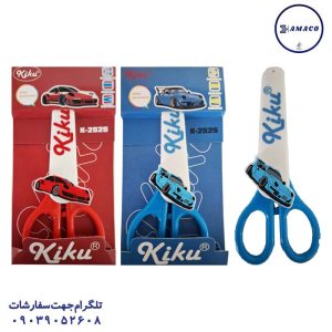 عکس ملزومات اداری قیچی غلاف دار کد 2525 کیکو