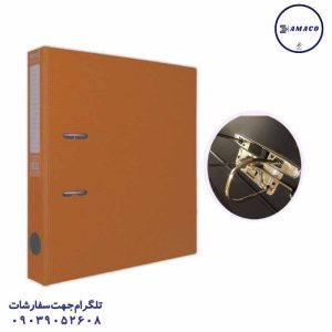 عکس ملزومات اداری زونکن 8 سانت متالیک مسی پاپکو