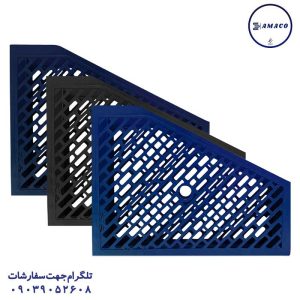 عکس ملزومات اداری جاکتابی تک آبی/مشکی/سورمه ای پاپکو