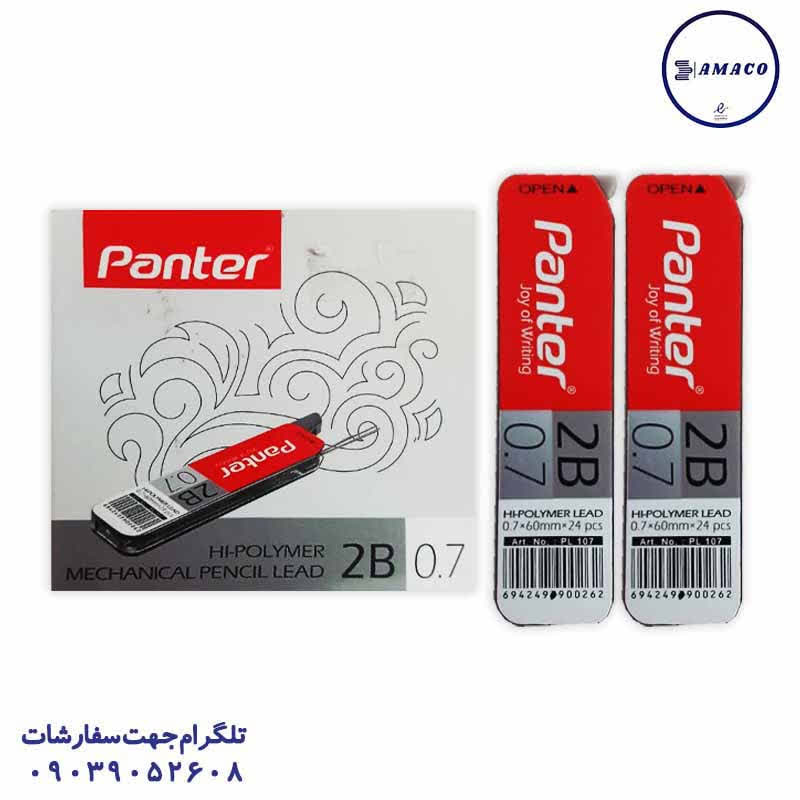 خرید مغز اتود 0.7 کوتاه پنتر عکس نوشت افزار مغز اتود 0.7 کوتاه پنتر