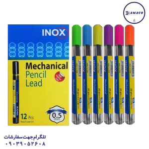 عکس نوشت افزار مغز اتود 0.5 بلند (12) اینوکس