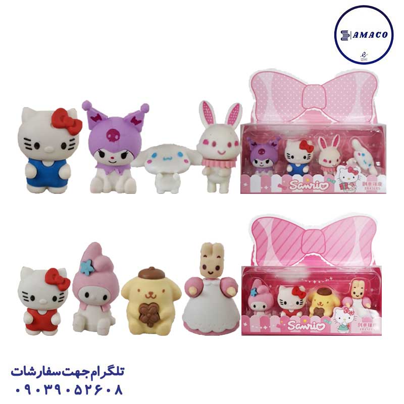 خرید پاکن 4 عددی طلقی (16) عکس نوشت افزار پاکن 4 عددی طلقی (16)