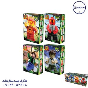 عکس اسباب بازی های عمومی لگو مینی فیگور بن تن کد 72 بی تی