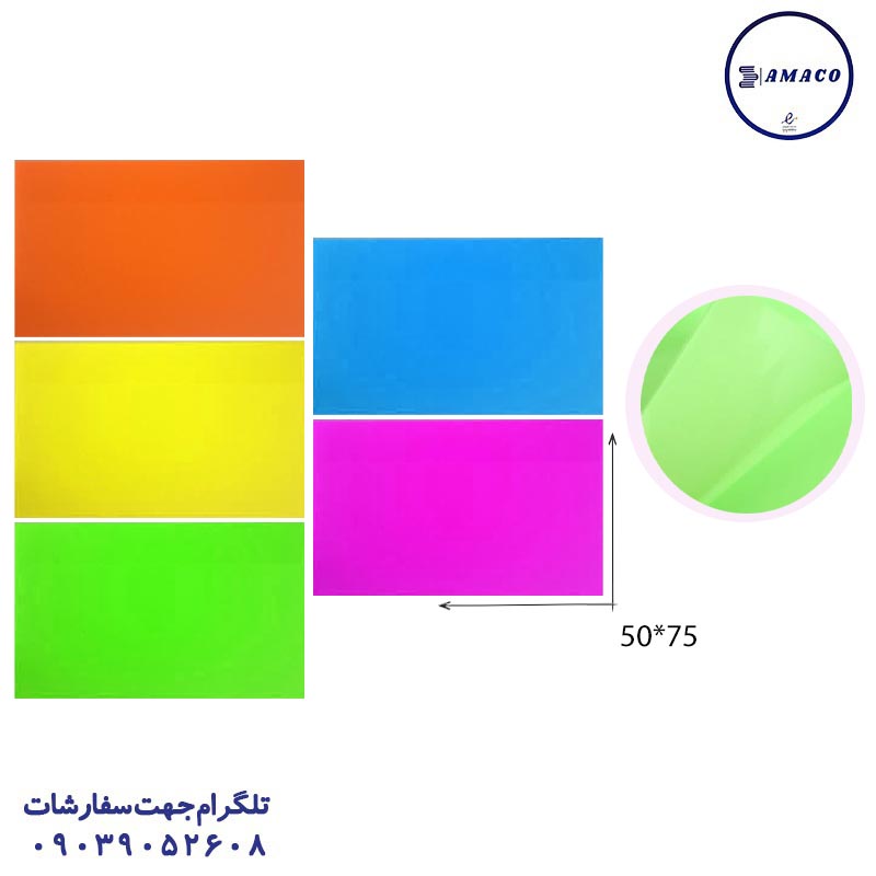 عکس کاغذ یادداشت چسب دار ( استیکر ) استیک نوت 75*50 شفاف (24) اسکای