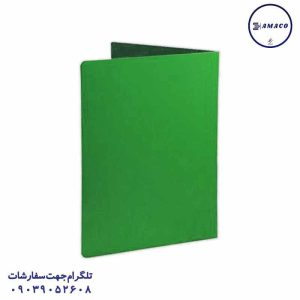 عکس لوازم هنری پوشه اداری سبز کرونا