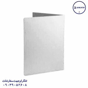 عکس لوازم هنری پوشه اداری سفید کرونا