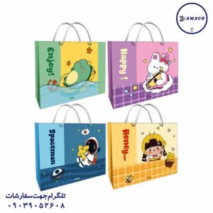 عکس لوازم جشن ساک کادویی بزرگ فانتزی کد 8001 پیتیکو