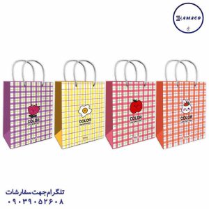 عکس لوازم جشن ساک کادویی فانتزی بند دار کد 8002 پیتیکو