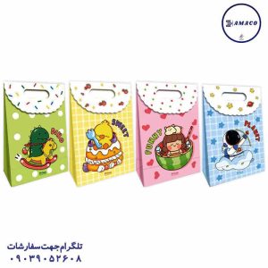 عکس لوازم جشن ساک کادویی عروسکی بند دار کد 8003 پیتیکو