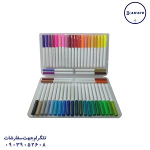 عکس نوشت افزار ماژیک 48 رنگ کیفی 228