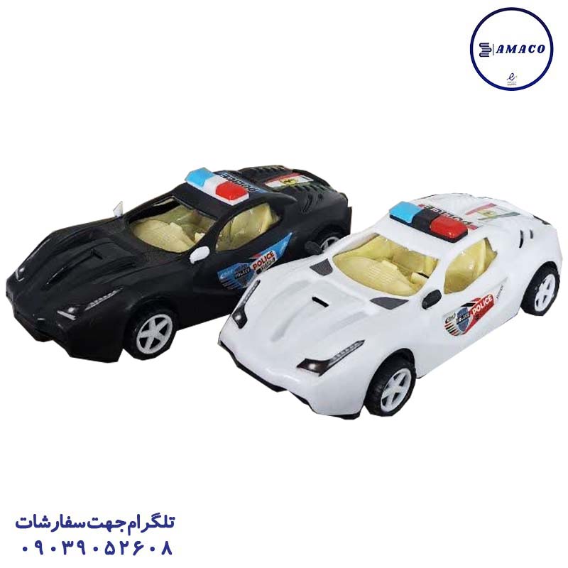 عکس اسباب بازی های پسرانه ماشین فراری پلیس سلفونی سالار کد 557