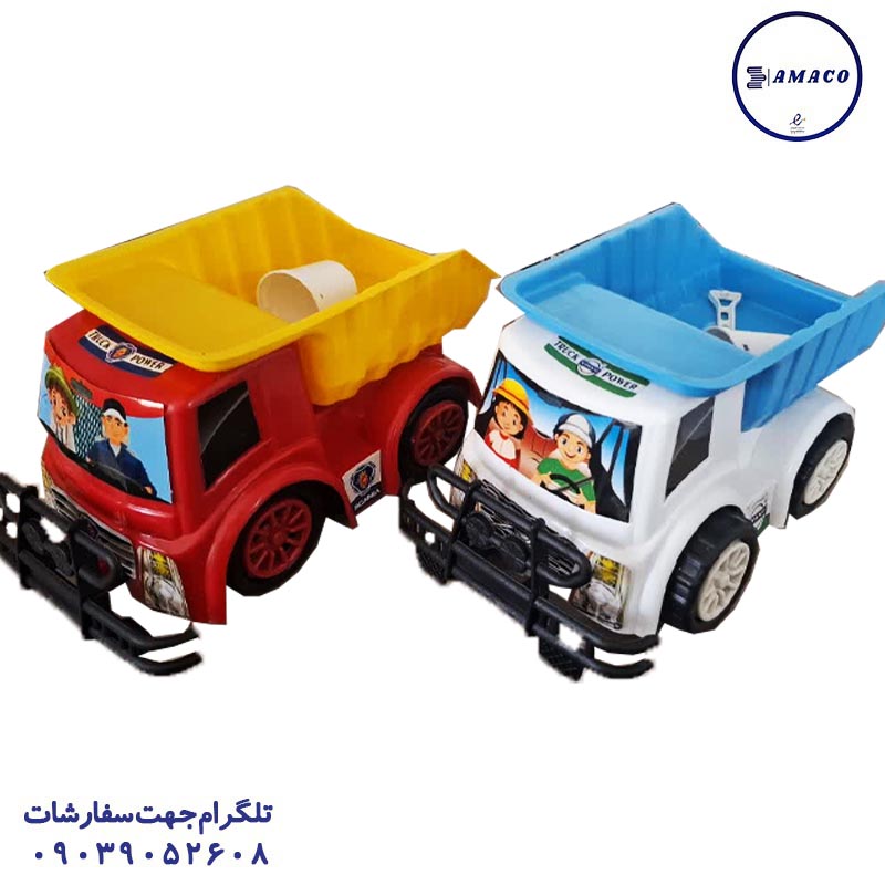 عکس اسباب بازی های پسرانه مینی کمپرسی تراک پاور سلفونی