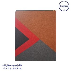عکس ملزومات اداری سررسید وزیری پارچه ای 1405 آفاق