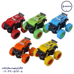 عکس اسباب بازی های پسرانه ماشین آفرود قدرتی ریز جعبه 15 عددی